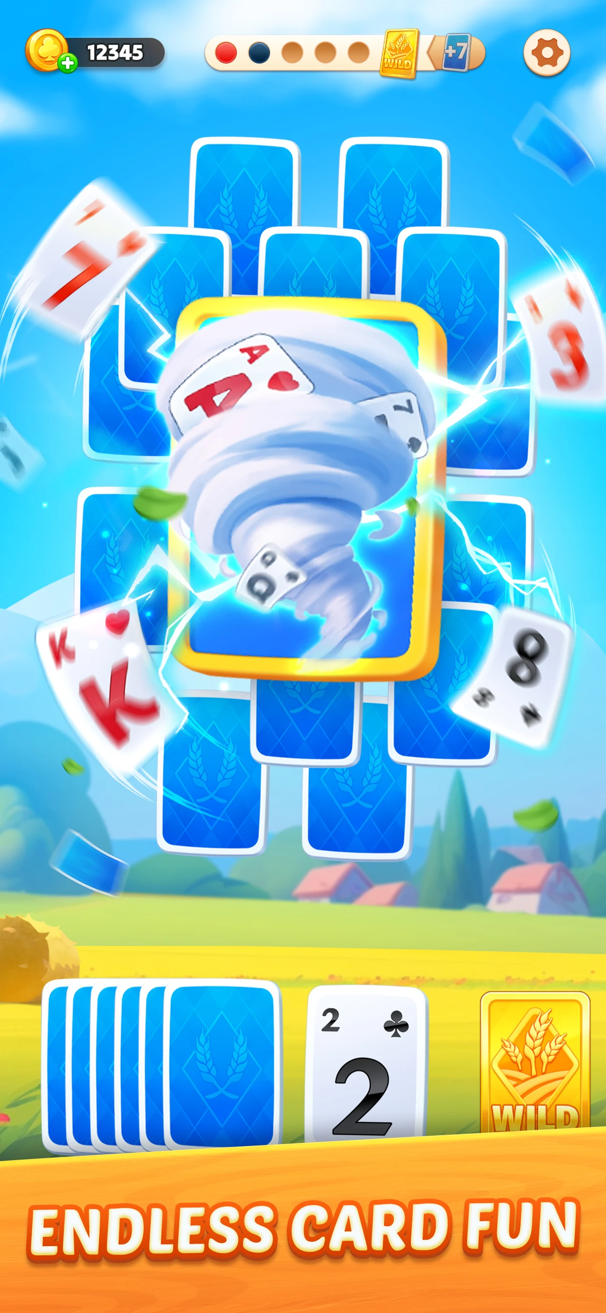 Solitaire Farm Adventure screenshot