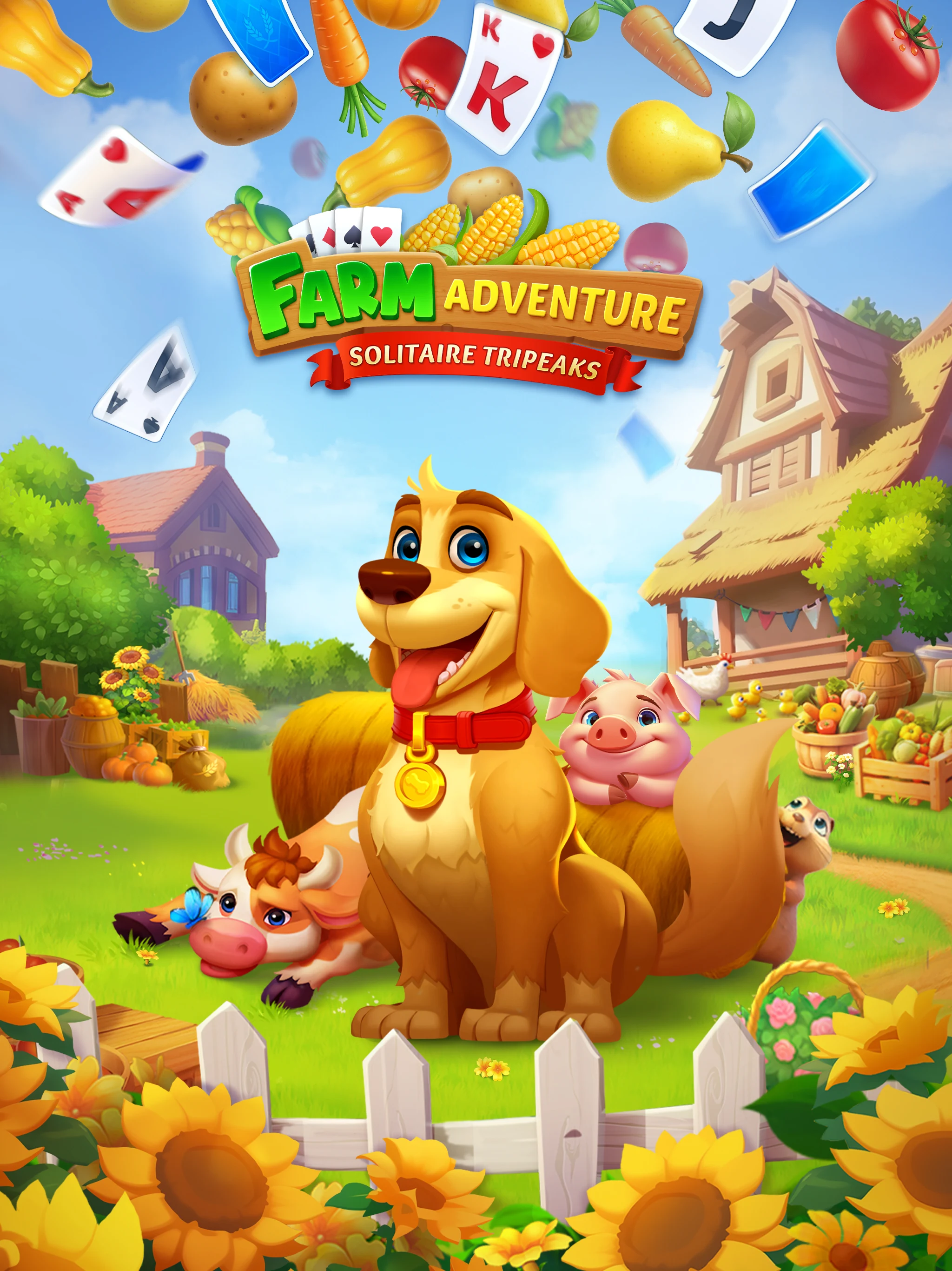 Solitaire Farm Adventure screenshot