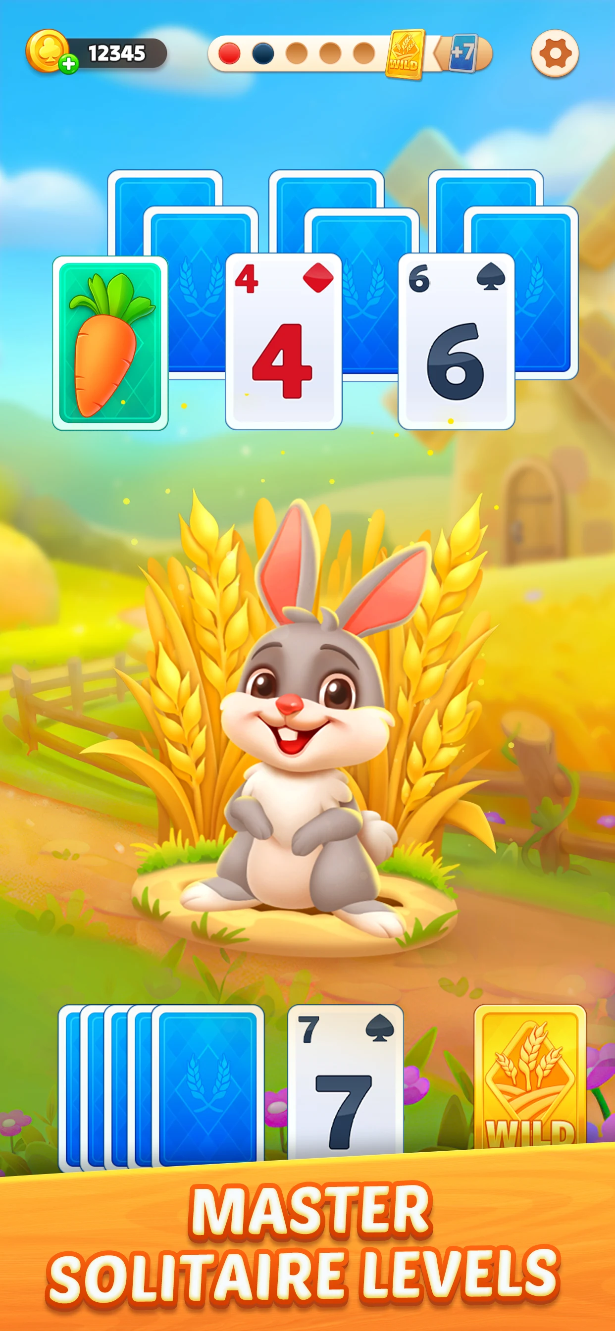 Solitaire Farm Adventure screenshot