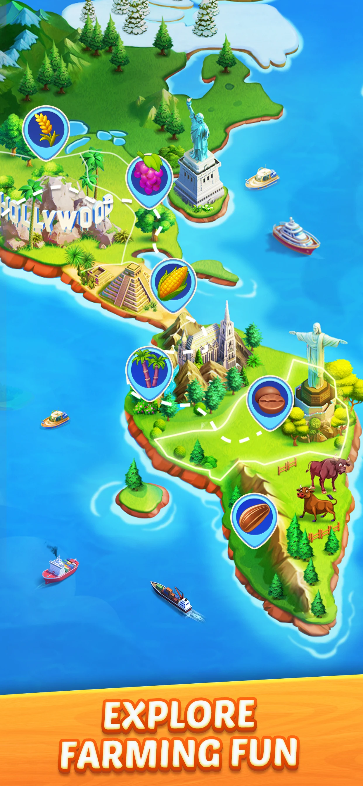 Solitaire Farm Adventure screenshot